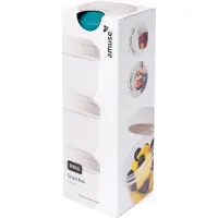 Amuse 3er Set Rikko Snackbox PP lagoon