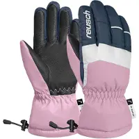 Reusch Handschuhe Charlie R-TEX XT Junior Kinder Black / Dress Blue / Lupine-4