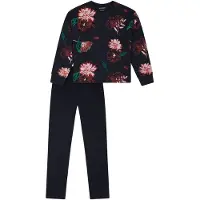 Schiesser Pyjama Nightwear 3 in nachtblau | Gr.: 140