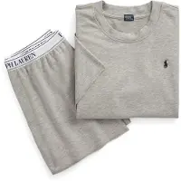 Ralph Lauren Pyjama 4P8025 Grau Regular Fit 38