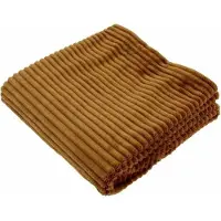 DOMIVA Karamell Decke - Kuscheliges Heimtextil