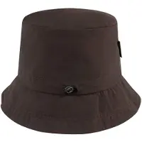 HappyRainyDays Regenhut Foldable Bowie Schwarz-Einheitsgröße