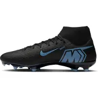 Nike Mercurial Superfly 10 Academy - Herren High-Top-Fußballschuh - Schwarz/Ice Blue Schwarz/Ice Blue 42.5