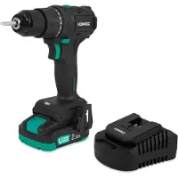 Vonroc PRO Akku-Bohrschrauber 20V – Bürstenloser Motor – 40Nm | Inkl. 2,0Ah Akku und Ladegerät