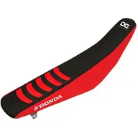 INDUSTRIAS VICMA Blackbird Racing Double Grip 3 Honda Crf 1135h Sitzbezug Schwarz Schwarz One Size