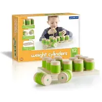 Guidecraft Lernspielzeug Gewichtszylinder multicolor Karton