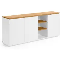 Kave Home Sideboard Abilen 180 x 36 x 75 cm MDF Wohnzimmer Schlafzimmer Neu