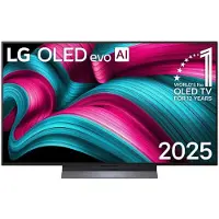 LG OLED evo AI OLED48C5ELB.OUTLET, 121,9 cm (48"), 3840 x 2160 Pixel, 4K Ultra HD, OLED, Smart-TV, Schwarz