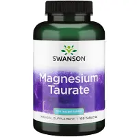 Swanson Health , Magnesium Taurate, glutenfreie Tabletten 120 St