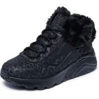 SKECHERS Winterboots "UNO LITE" Schnürboots mit Reißverschluss, Größenschablone zum Download