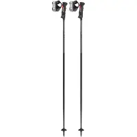 LEKI Skistöcke Airfoil 3D Unisex Black/Dark Anthracite-135 cm