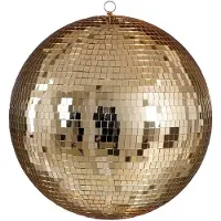 Mica Decorations Spiegelkugel hängend champagner 50 cm