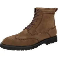 Sioux Stiefelette "Rogtanos-702-WF", Herren, Gr. 41.5 (UK 7 1/2), braun, Obermaterial: 100% Kalbsveloursleder CAVL. 100% Gummi rubber., Schuhe Stiefelette