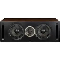 Elac Debut Reference C5 Centerlautsprecher, schwarz/holz