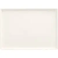 Papstar 50 Teller Zuckerrohr `pure` eckig 17,5 cm x 12,5 cm x 1 cm weiss `Cella`