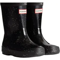 Hunter Regenstiefel Unisex Schwarz Gummi