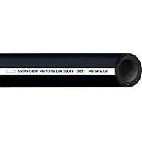Teguma Pressluft-/Wasserschlauch ARIAFORM/DIN ID 10mm AD 19,0mm L.100m Schwarz