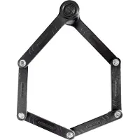 Kryptonite Keeper 585 Faltschloss Schwarz 3 x 850 mm Schwarz 3 x 850 mm