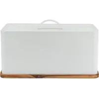 Salter BW13564WEU7 Toronto Bread Bin with Chopping Board White