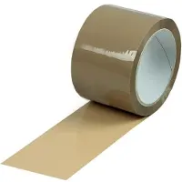 Transpak Klebeband Breite 75mm Länge 66lfm 48µ leise abrollend Naturkautschuk-Kleber