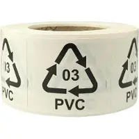 Transpak Etiketten f.Italien Masse 35x35mm Haftfolie weiss selbstklebend Aufdruck 03 PVC