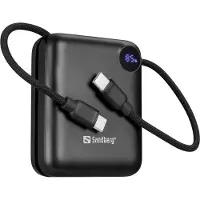 Sandberg 421-26, 10000 mAh, Lithium Polymer (LiPo), Power Delivery 2.0, Power Delivery 3.0, Power Delivery 3.1, Quick Charge 2.0, Quick Charge 3.0, 3,85 V, Schwarz