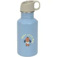Lassig Trinkflasche Pattern Party 500 ml, Blau