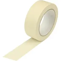 Transpak Kreppband Breite 38mm Länge 50m Stärke 125µ chamois flachkrepp Länge 50 m Breite 38 mm