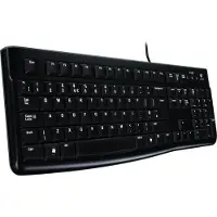 Logitech K120 for Business, Kabelgebunden, USB, QWERTY, Schwarz