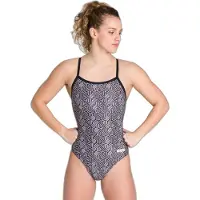 Arena Badeanzug, Damen Kikko Light Drop Back One Piece
