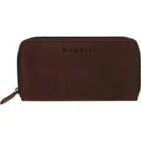 Bugatti Geldbörse "LUCA", Damen, braun, Leder, unifarben, Kleinlederwaren Geldbörse, echt Leder