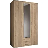 Harper Kleiderschrank "KARL" Schrank Drehtürenschrank Schlafzimmerschrank Eiche Sonoma