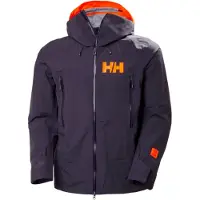 Helly Hansen - Wasserfeste und atmungsaktive Wetterschutzjacke - Sogn Shell 2.0 Jacket Black Grape für Herren - Größe M - Violett
