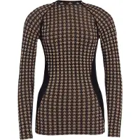 Goldbergh Starlet Baselayer Long Sleeve black/toffee (9010) L-XL