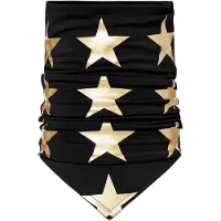 Goldbergh Schlauchschal Giulietta Unisex Black / Gold
