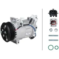 Hella Klimakompressor 12 V Ø 115 mm Thermo-Expertise für u.a. RENAULT CLIO