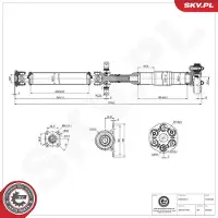 ESEN SKV Antriebswelle 76SKV089
