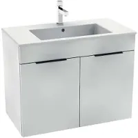 Laufen Cube - Unterschrank mit Waschtisch, 790x422x622 mm, weiß H4537521763001