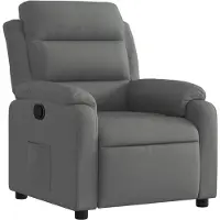 vidaXL Relaxsessel Dunkelgrau Stoff