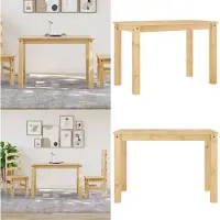 vidaXL Esstisch PANAMA 112x60x75 cm Massivholz Kiefer
