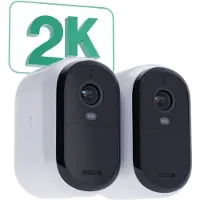 Arlo Essential XL - 2. Generation - Netzwerk-Überwachungskamera - Innenbereich, Außenbereich - wetterbeständig - Farbe (Tag&Nacht)