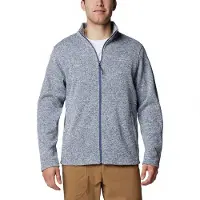 Columbia Alto Pass Fleece Mit Durchgehendem Reißverschluss Grau S Herren Grau S