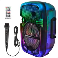Bontempi 39221 Drahtloser Lautsprecher Mit Mikrofonen
