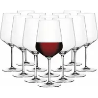 Spiegelau Rotweinglas "Rotweingläser Style 630 ml 12er Set transparent" Spülmaschinenfest