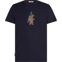 Icebreaker - Kurzarm-T-Shirt aus Merinowolle &ndash; Herren &ndash; M 150 Tech Lite SS Tee Bear Tour - M 150 Tech Lite SS Tee Bear Tour Midnight Navy