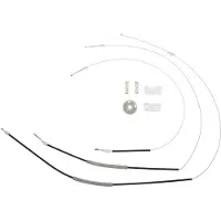 BLIC Fensterheber-Reparatursatz 6205-57-007802P Vorne Rechts für LAND ROVER Freelander SUV (L314) elektrisch