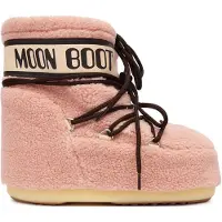 Moon boot - Schneestiefel &ndash; Unisex &ndash; Icon Low Fleece - Icon Low Fleece Pink - Größe 36-38 - Rosa