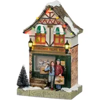 Luville Weihnachtsdorf-Laden batteriebetrieben L 12,5 x B 8,5 x H 20,5 cm (multi)