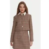 Tommy Hilfiger Kurzblazer "TWEED LADY JACKET" mit Wolle