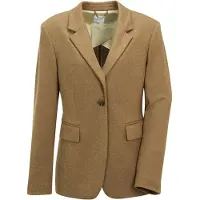 MADELEINE Eleganter Businessblazer mit Reverskragen in caramel / melange | Gr.: 38